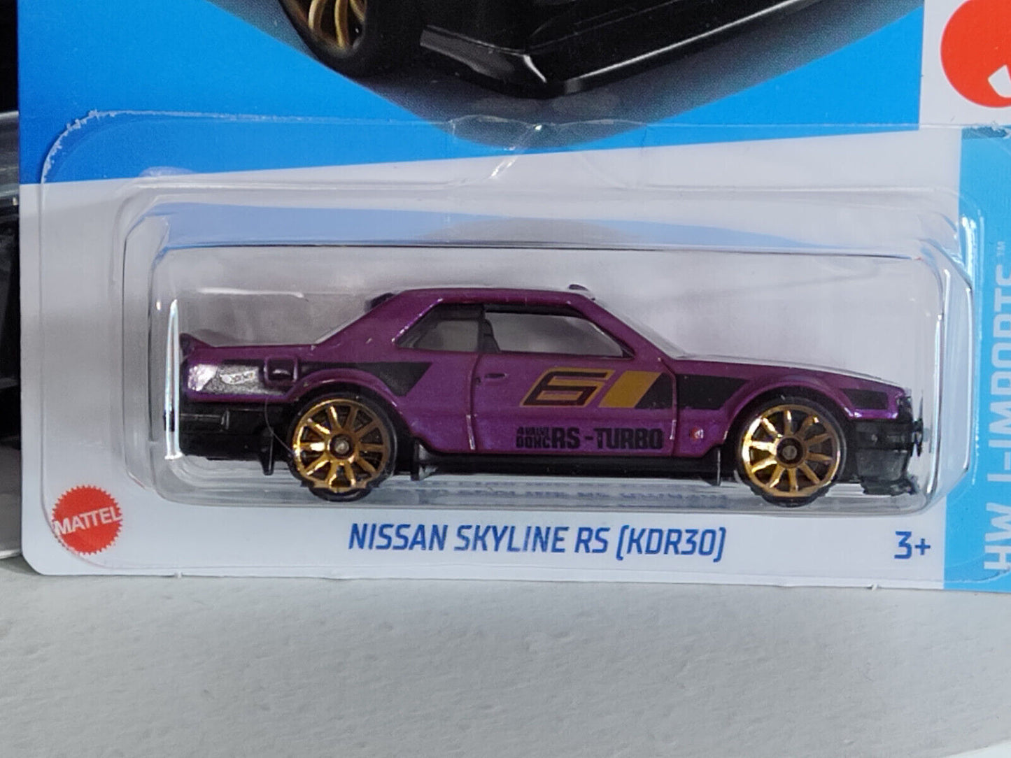 Hot Wheels #044 J-Imports Series #1 Nissan Skyline RS (KDR30) PGHK CREASED