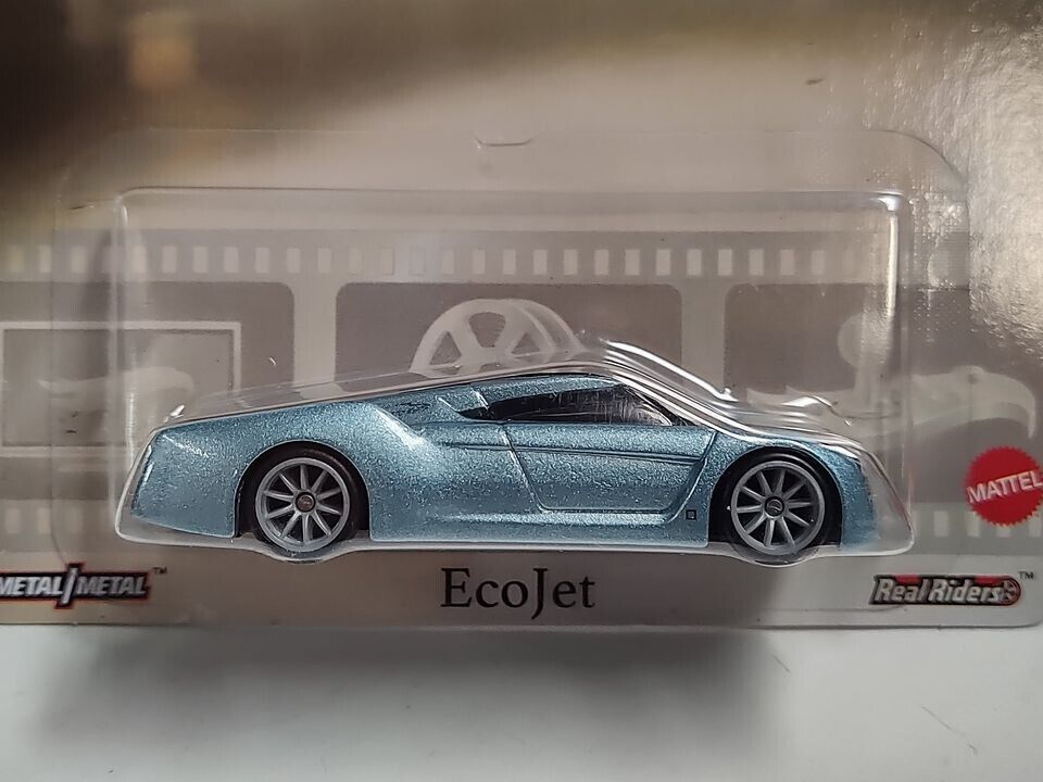 Hot Wheels HCP05 Jay Leno's Garage Series  EcoJet BLISTER CRACKED(Box-13)