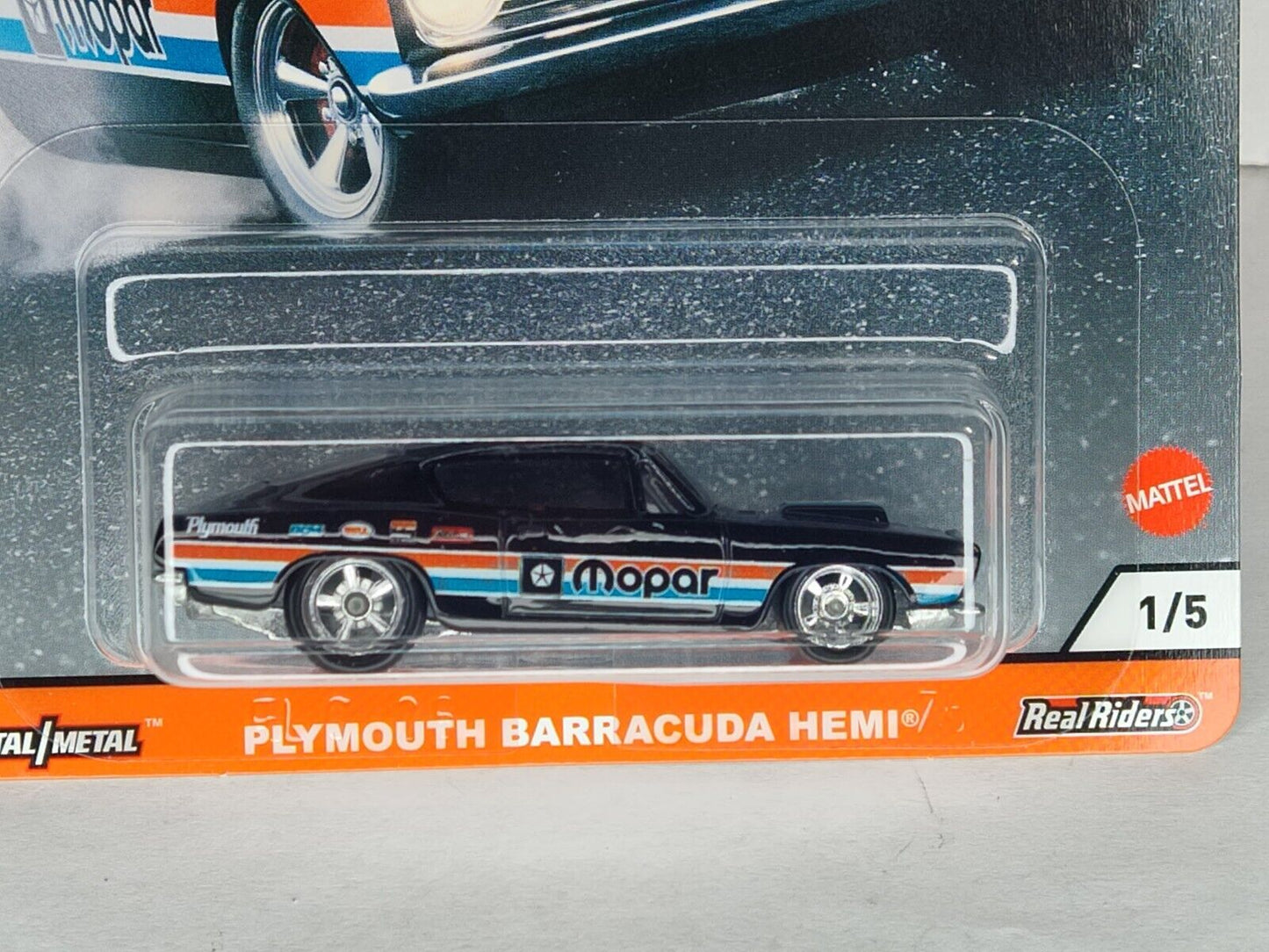 Hot Wheels GJR05 Power Trip Series #1 Plymouth Barracuda Hemi 1:64 Scale