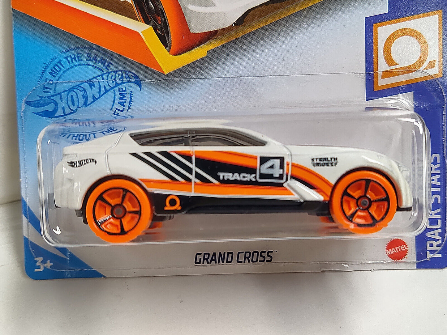 Hot Wheels #123 Mainline Track Stars Series #4 Grand Cross PGHOOKCREASED/Card Cr