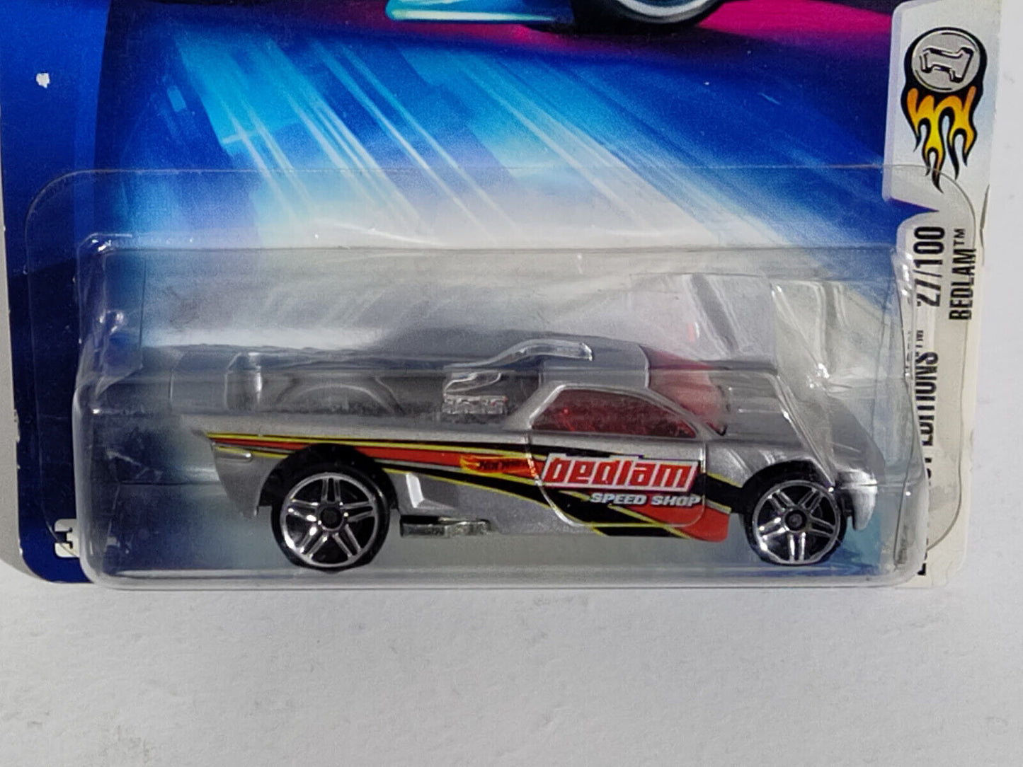 Hot Wheels 2004 First Editions #27 Bedlam CARD ROUGH SHAPE  (Loc X)