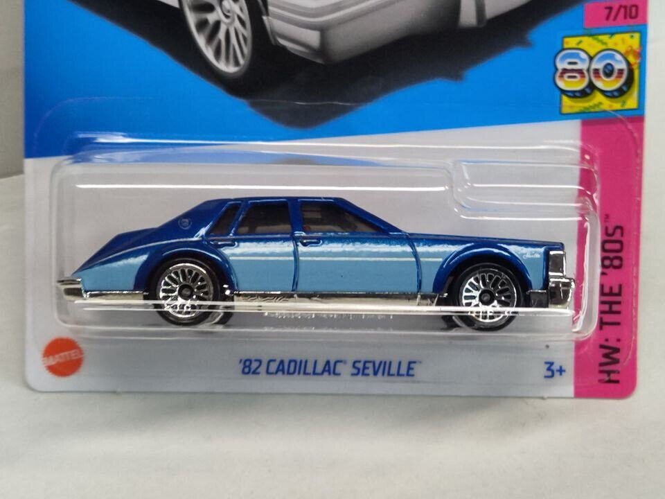 Hot Wheels #075 ML The 80's Series #7 '82 Cadillac Seville (Blue) PGHK CRE(Lc A)