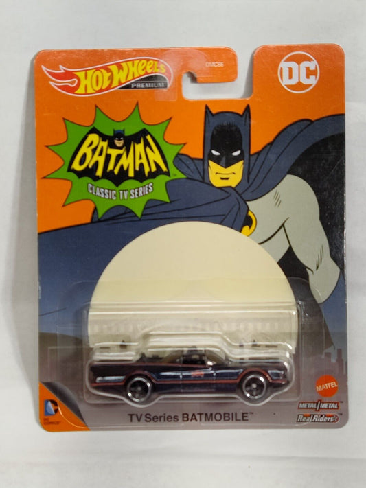 Hot Wheels HCP10 Batman Series TV Batmobile BLISTER CRACKED/RUFFED EDGES(Box 37)