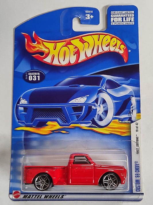 Hot Wheels 2002 #031 First Editions #19 Custom '69 Chevy