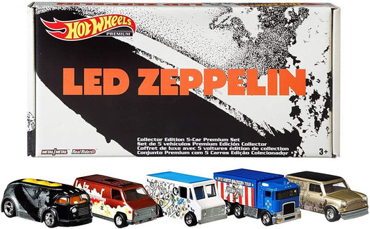 Hot Wheels Led Zeppelin 5 Car Box Set SEALED BOX-CONDITION OF ITEMS UNKNOWN!!!!