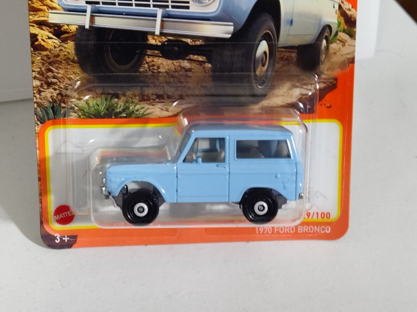 Matchbox #029  1970 Ford Bronco (Loc U)