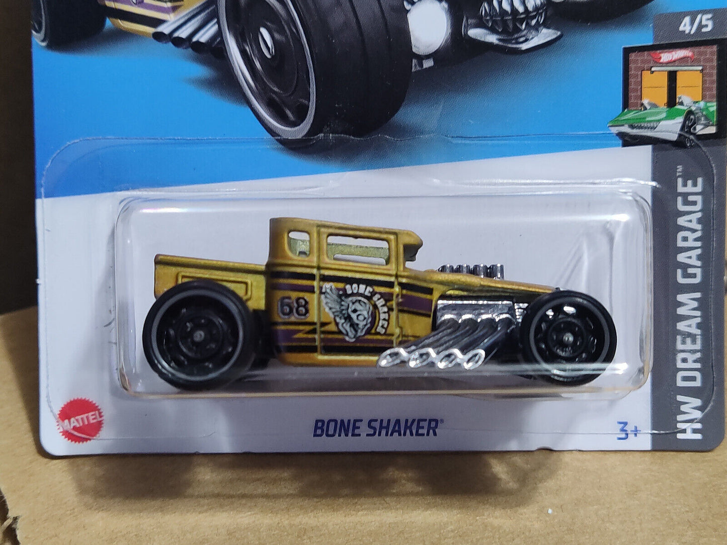 Hot Wheels #105 Dream Garage Series #4 Bone Shaker (Box-I/J)