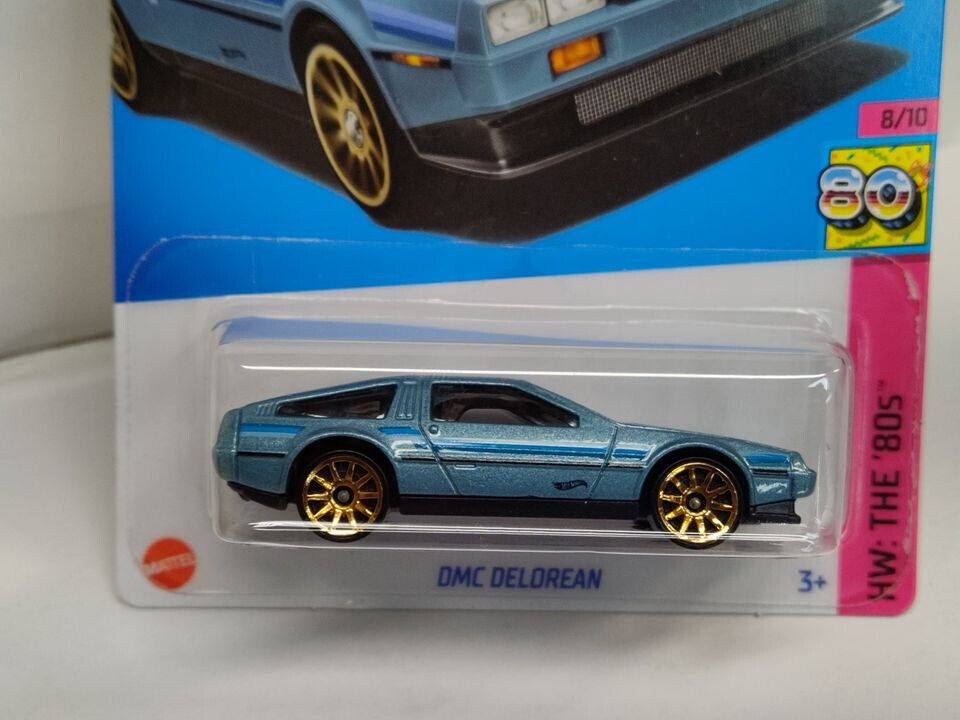 Hot Wheels #101 The '80s Series #8 DMC Delorean (Loc J)