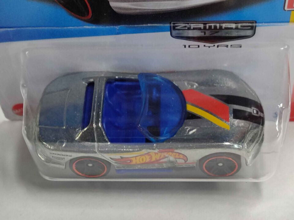 Hot Wheels #208 Then and Now Series #3 Dodge Viper RT/10 ZAMAC (Loc F)