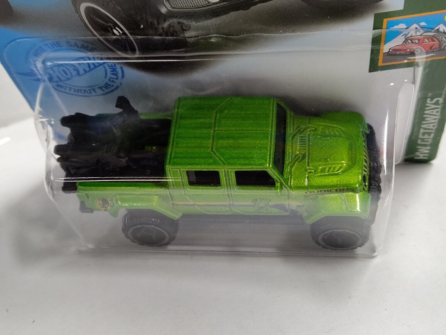 Hot Wheels #117 ML Getaways Series #5 '20 Jeep Gladiator BLISTER CRACKED