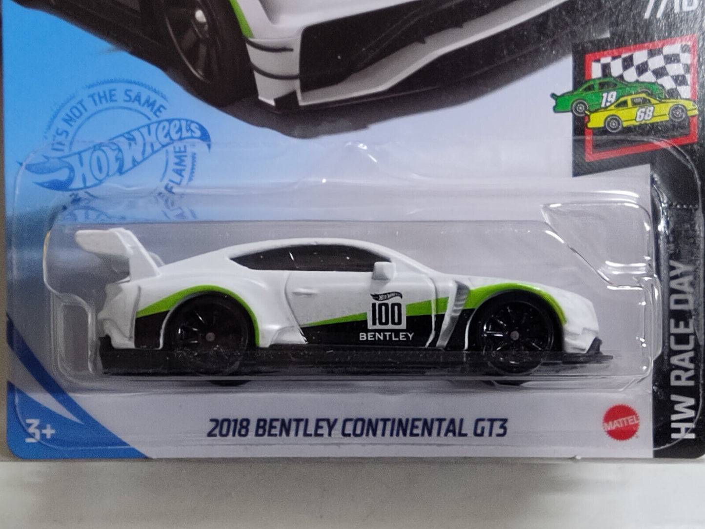 Hot Wheels #133 Mainline Race Day Series 2018 Bentley Contental GT3 (Loc I)