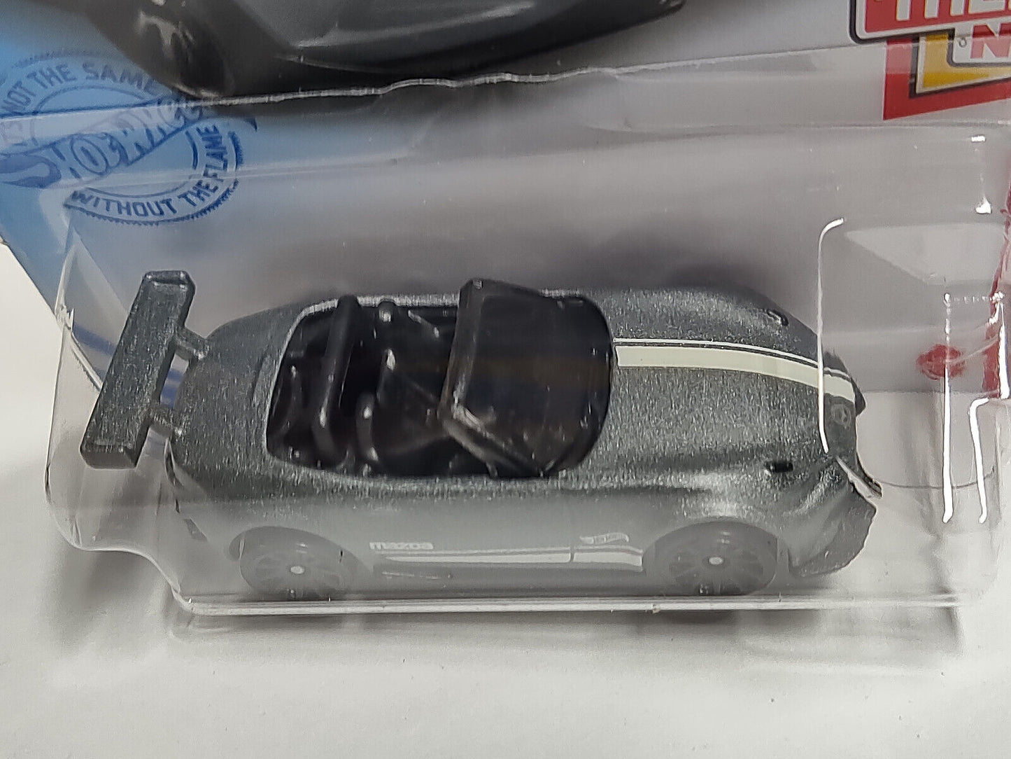 Hot Wheels #129 ML Then and Now Series #4 '15 Mazda MX-5 Miata Gray