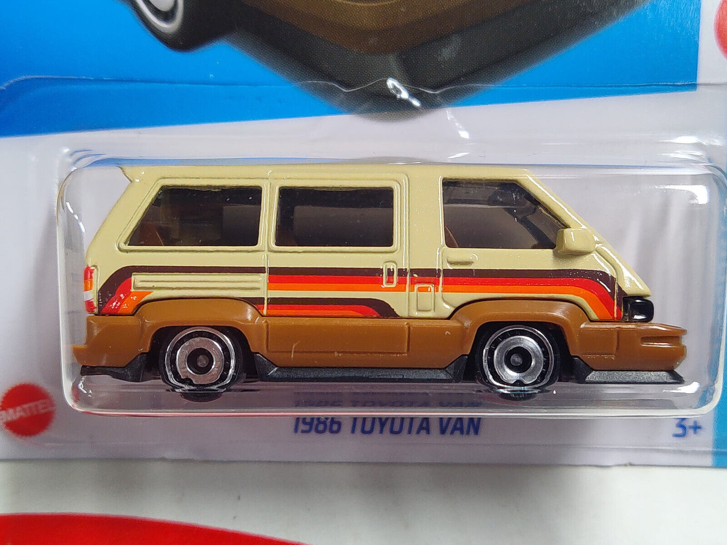 Hot Wheels #095 J-Imports Series #6 1986 Toyota Van Brown/Tan (Loc-A/Wall 2)