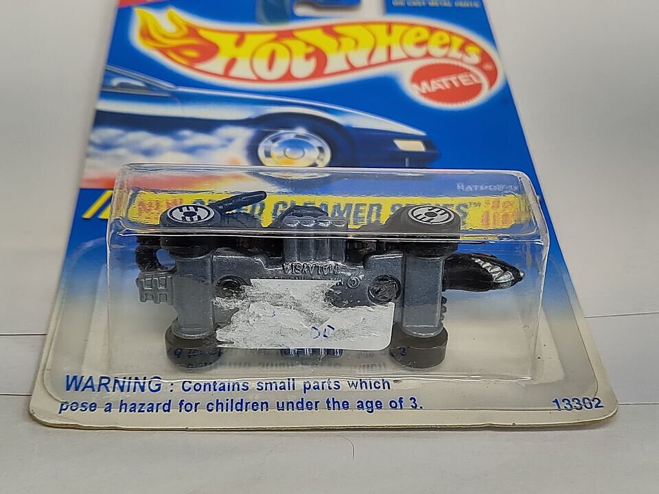 Hot Wheels #315 Speed Gleamer Series #3 Ratmobile GLUE RESIDUE ON SIDES (Loc L)