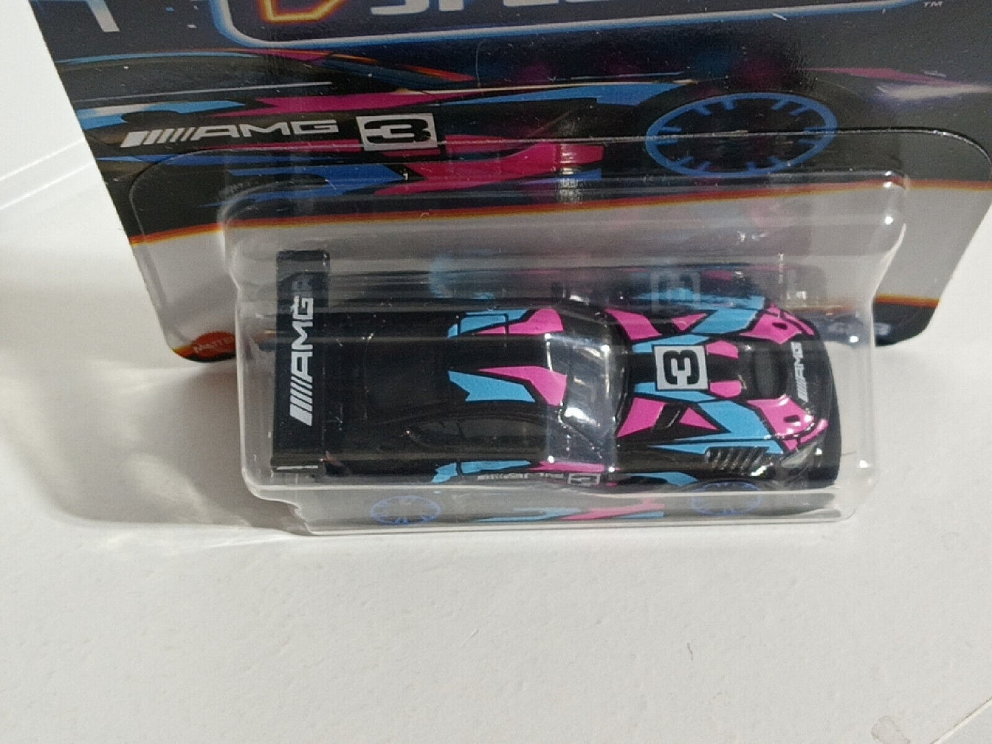 Hot Wheels #HRW79 Neon Speeders #5  '16 Mercedes-AMG GT3 (Loc J)