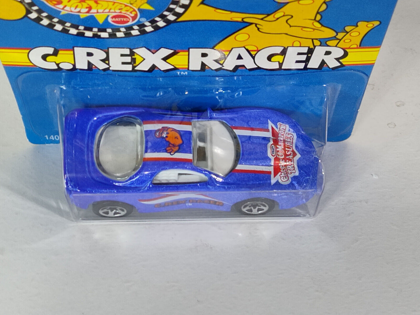 Hot Wheels C. Rex Racer Camaro Race CarCARD CREASED/BLISTER WRINKLED (Loc U)