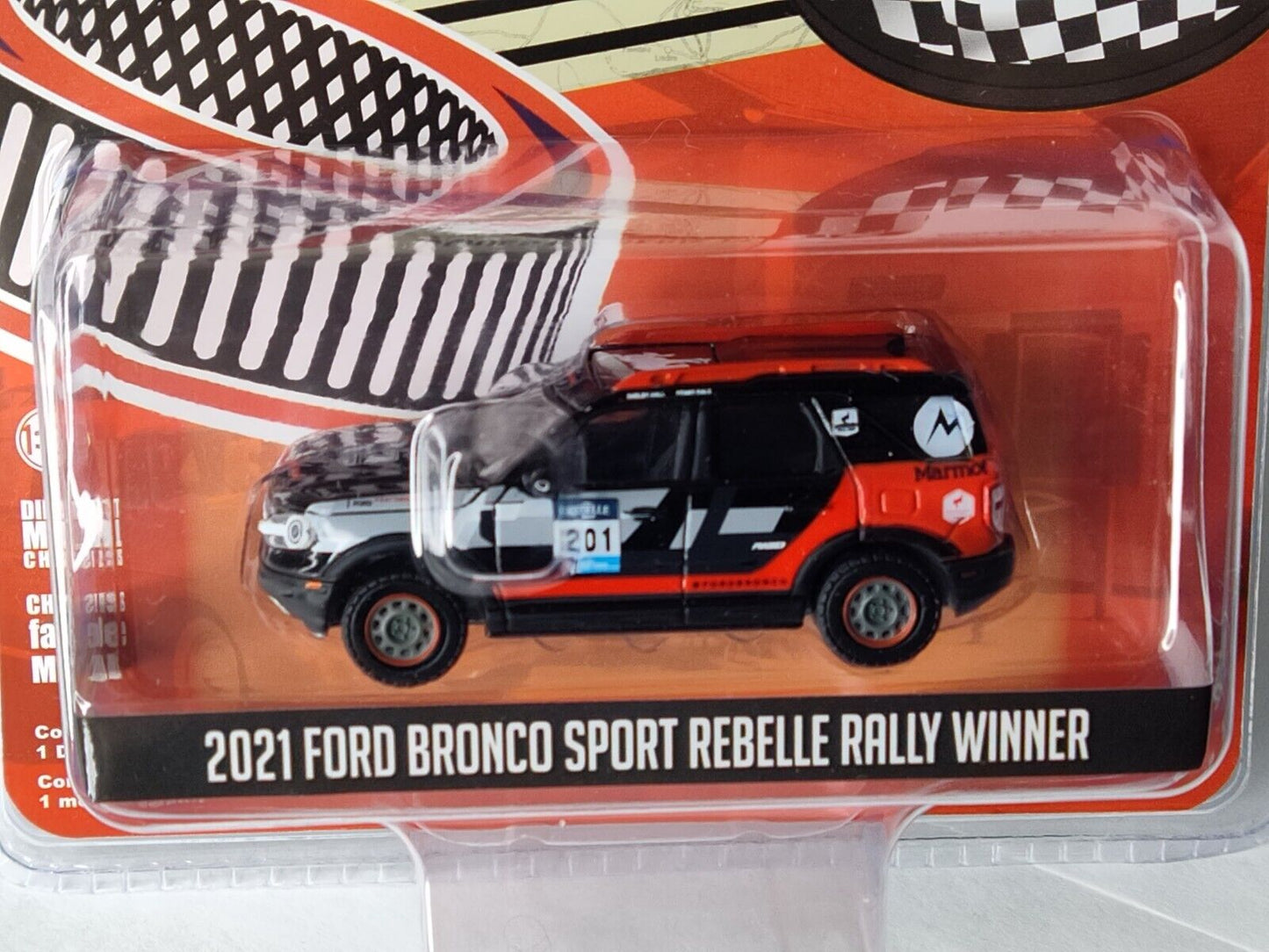 Greenlight Running on Empty Series 2021 Ford Bronco Sport Rebelle Rally Winner