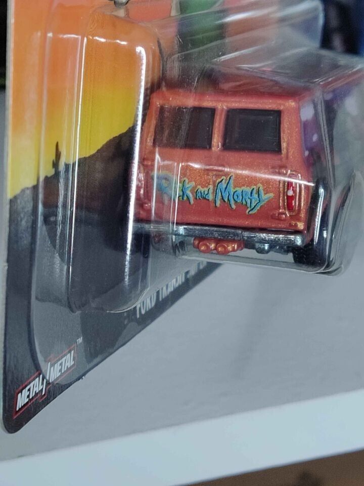 Hot Wheels GJR26 Adult Swim Rick and Morty Series #2 Ford Transit Super Van(L40)