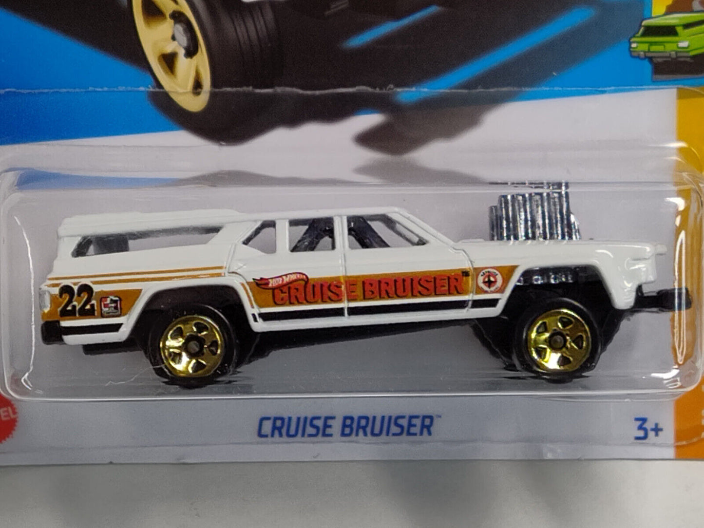 Hot Wheels #201 ML Wagons Series #3 Cruise Bruiser (White) (Loc-B)