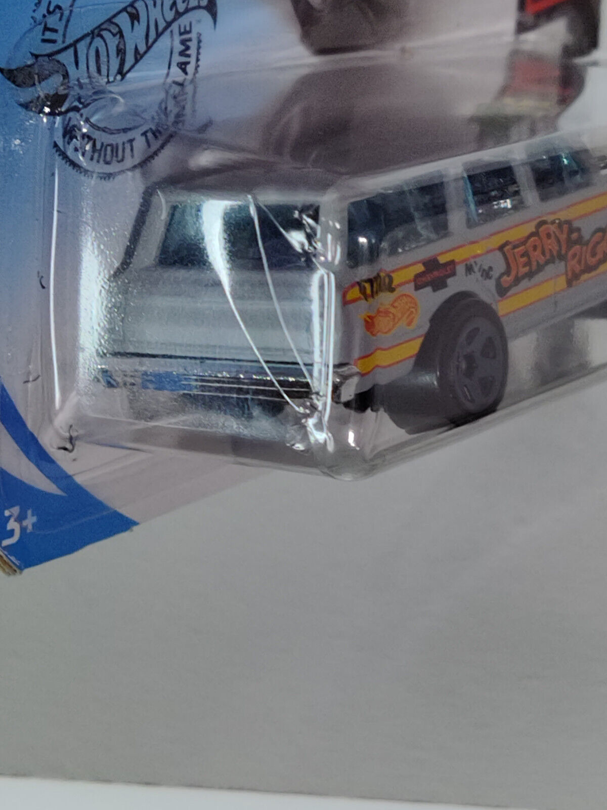 Hot Wheels #198 Race Day Series #4 '64 Nova Wagon Gasser BLISTER WRINKLED (Loc U