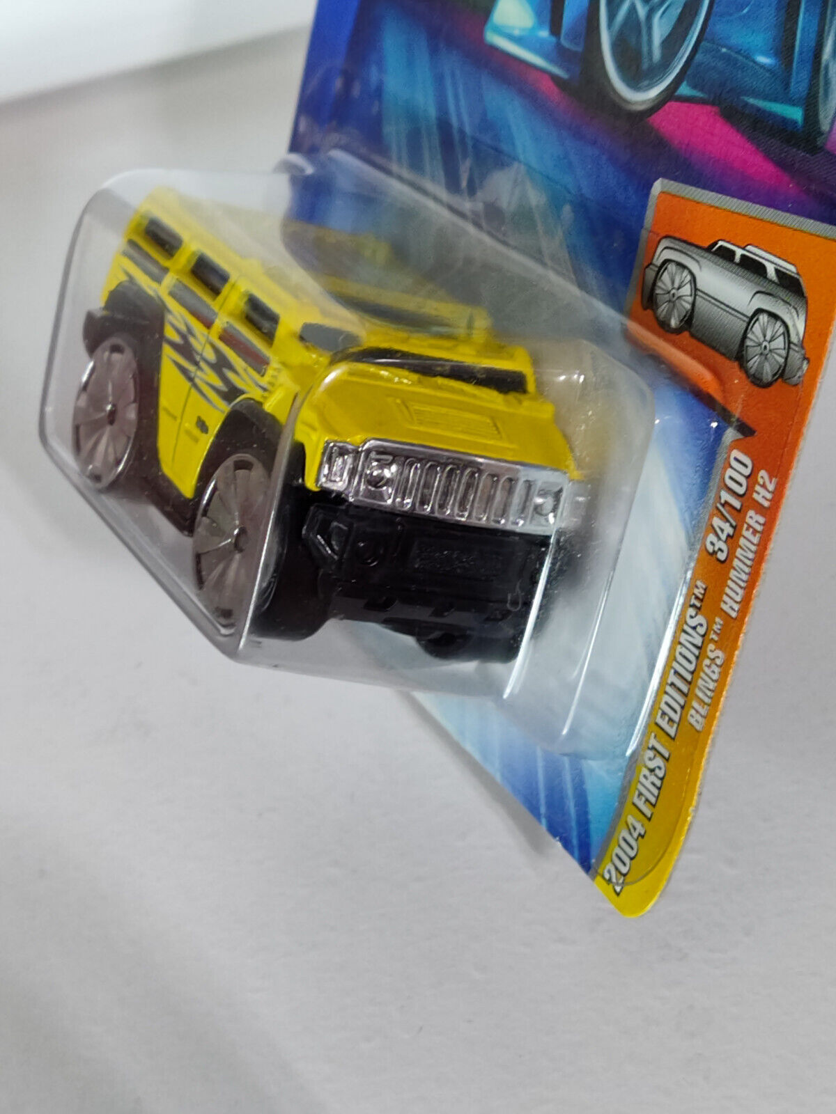 Hot Wheels 2004 First Edition #34 BLINGS Hummer H2 (Loc U)