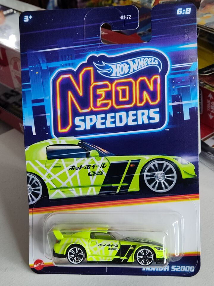 Hot Wheels #HRW72 Neon Speeders Series #6 Honda S2000  (Loc X)