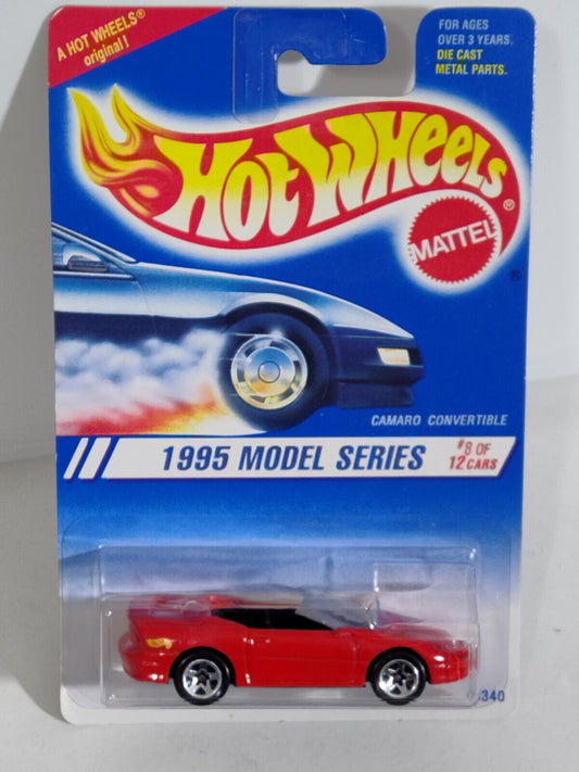 Hot Wheels 1995 Model Series #8 Camaro Convertible (Loc X)