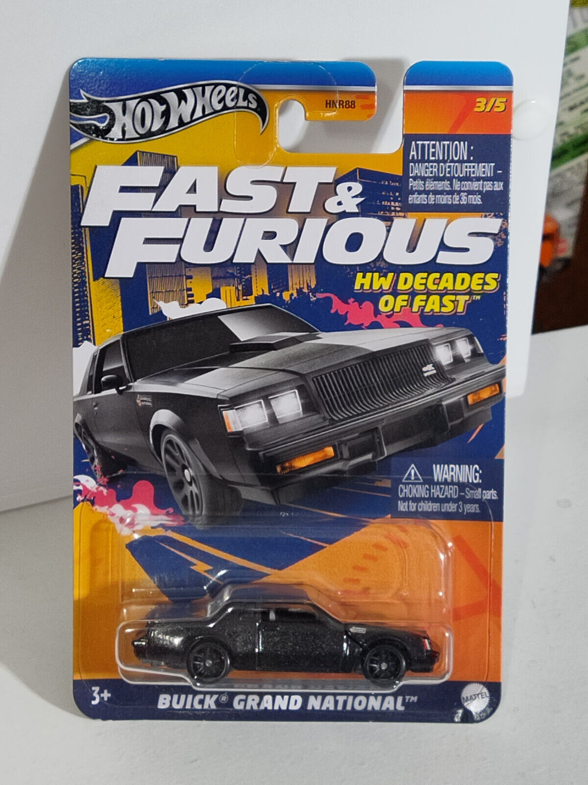 Hot Wheels #HRW43 Fast & Furious Series #3 Buick Grand National RUFF EDGE(Loc U)