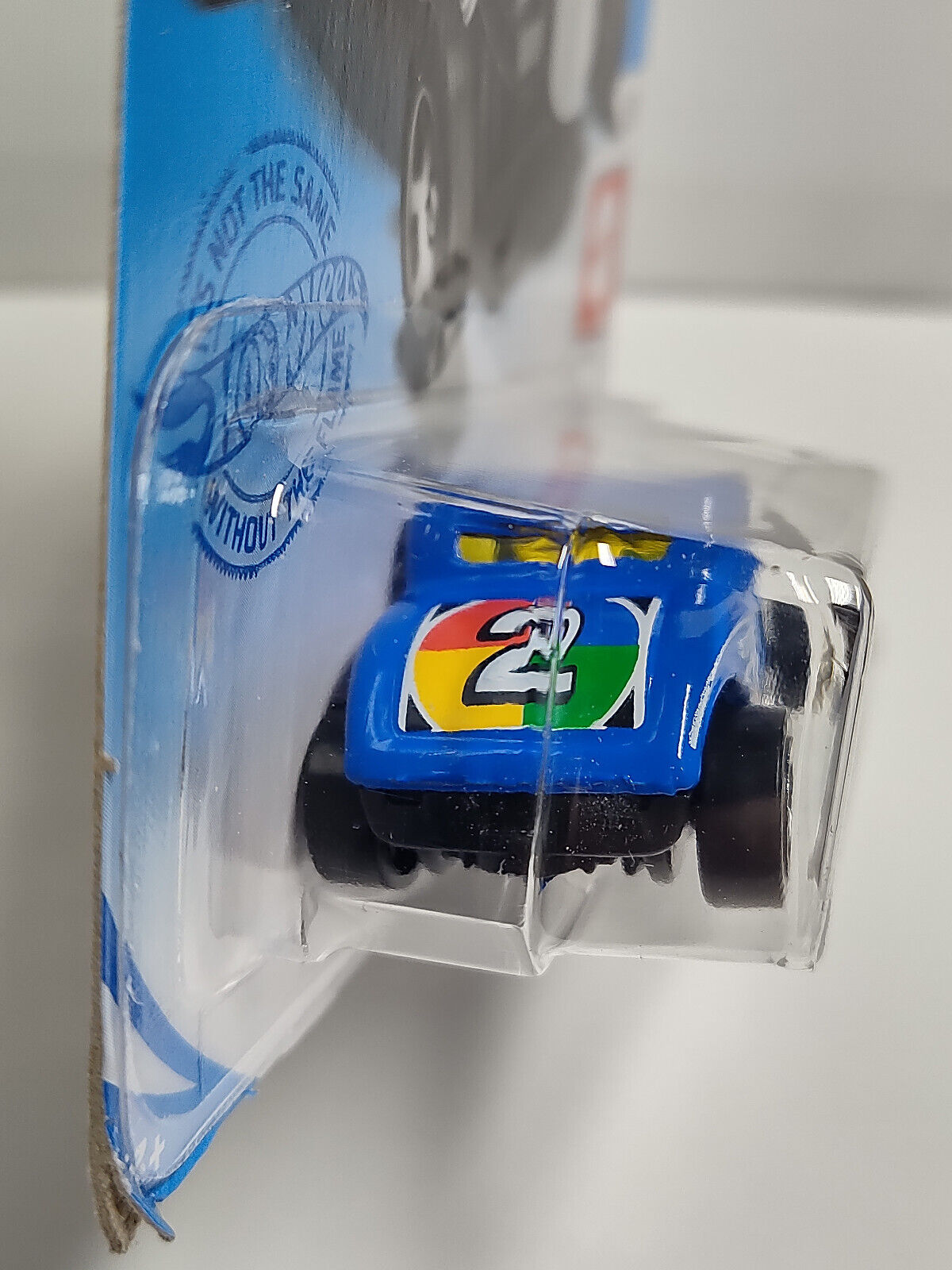 Hot Wheels #027 ML Mattel Games Series #1 DOS '32 Ford Blue PEGHOOK BENT/CREASED