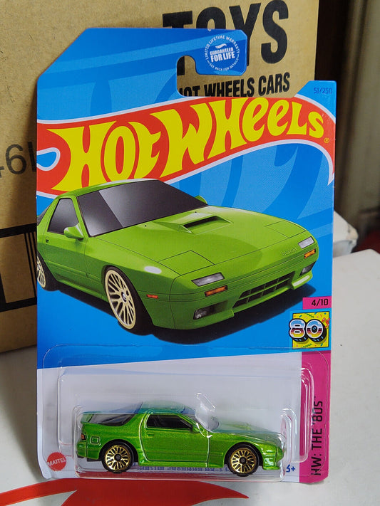 Hot Wheels #051 ML The 80's Series #4 '89 Mazda Savanna RX-7 FC3S (Loc O/S)