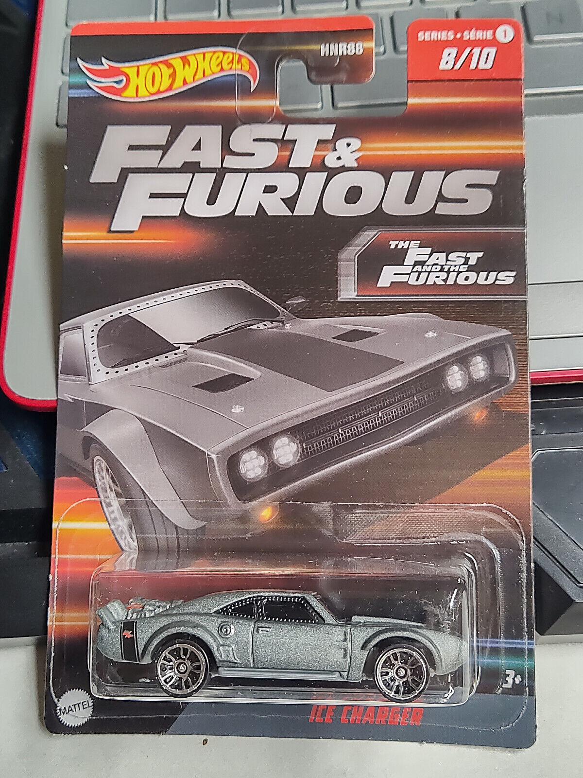 Hot Wheels #HNR98 Fast and Furious Series #8 Ice Charger