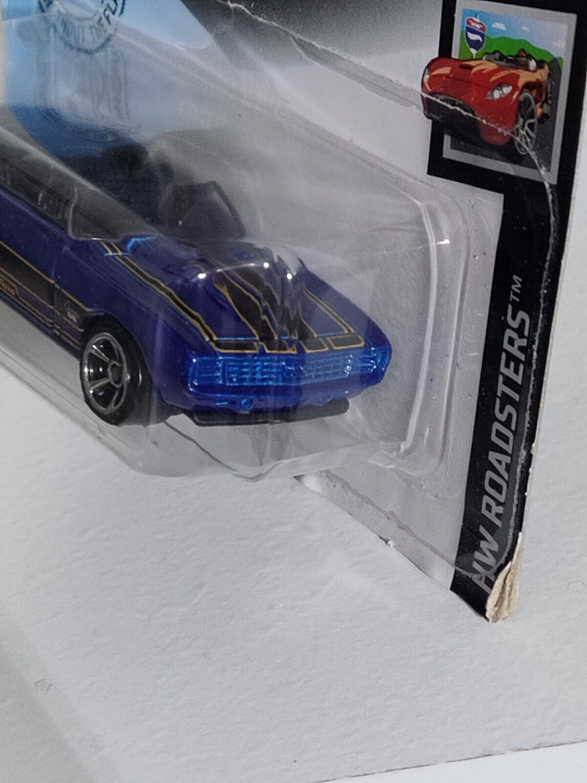 Hot Wheels #190 Roadsters Series #3 '69 Camaro RUFFLED EDGES(Loc-R)