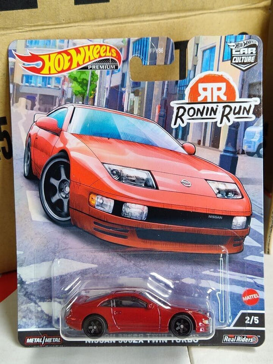 Hot Wheels HCK12 Ronin Run Series Nissan 300ZX  CREASES UNDER PGHK(Bx20)