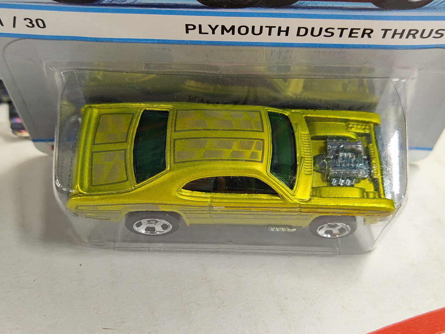 Hot Wheels #Y9444 Cool Classics #21 Plymouth Duster Thruster STKR ON BASE (Lc X)