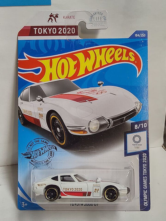 Hot Wheels #184 Olympic Games Tokyo 2020 Series #8 Toyota 2000 GT (Box-C)