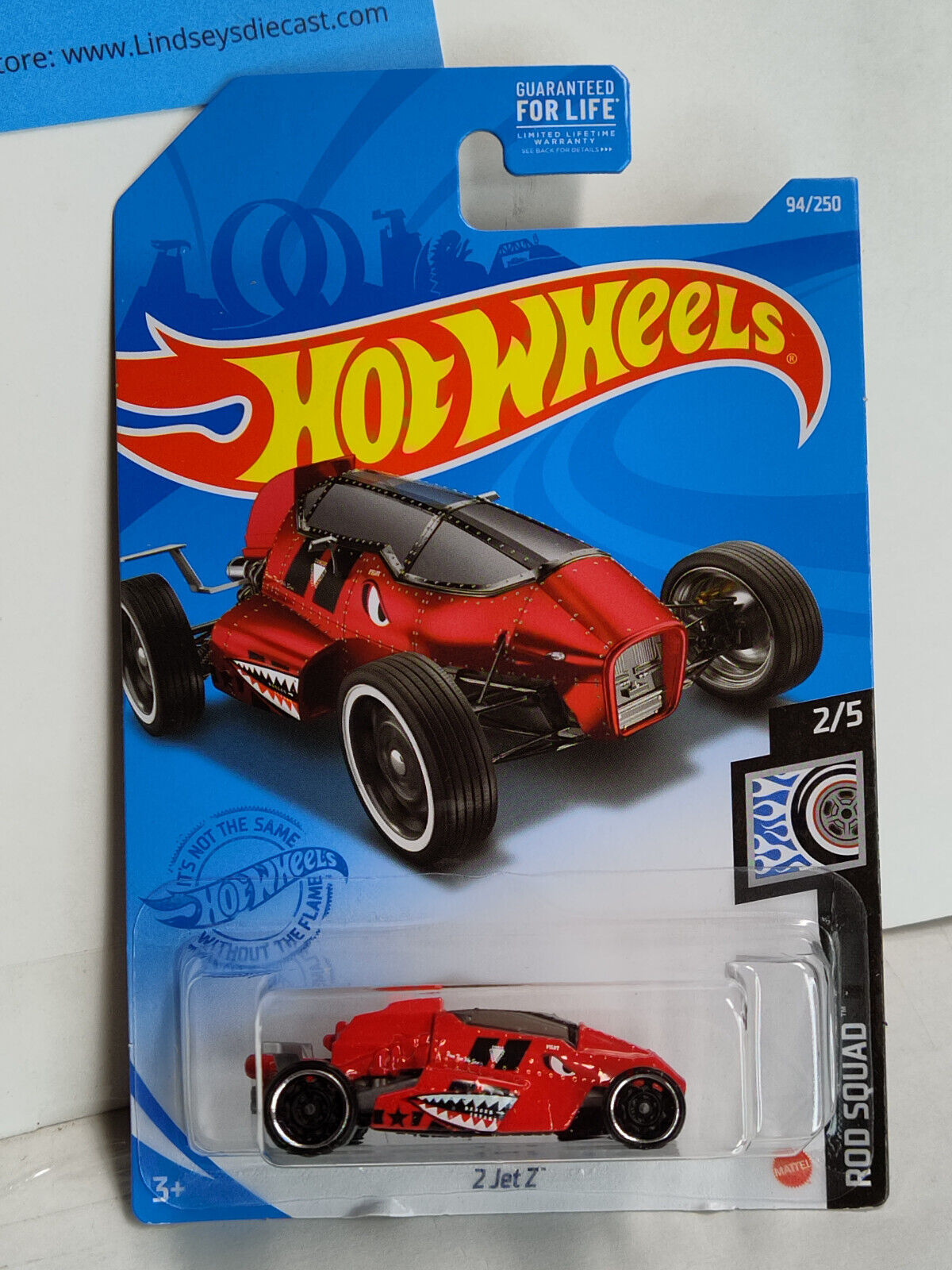 Hot Wheels #094 Mainline Rod Squad Series #2 2 JET Z