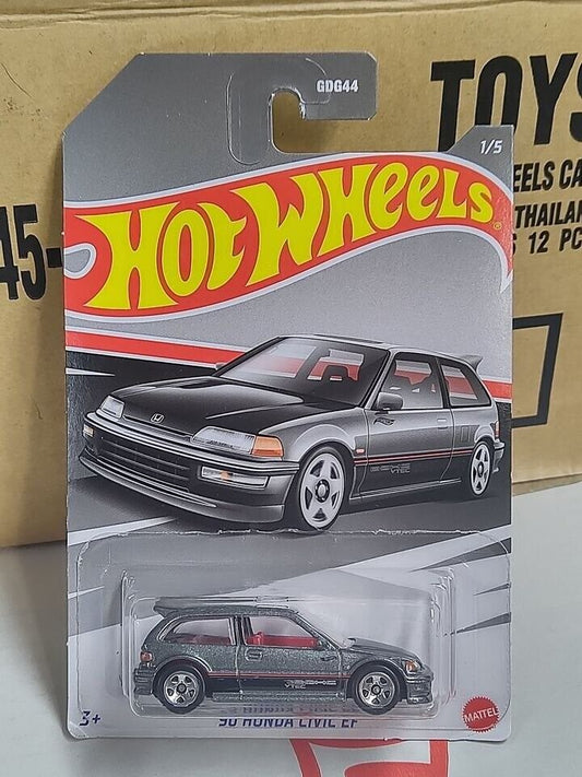 Hot Wheels #HDH17  HONDA Series #1 '90 Honda Civic EF BENT/SOFT CORNERS(Loc-H)