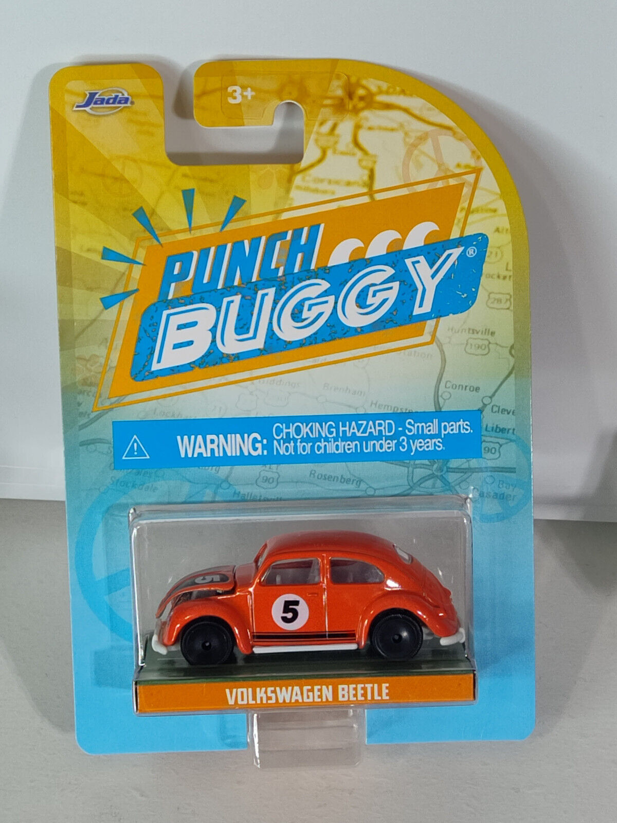 JADA Majorette Slug Bug/ Punch Buggies Series Volkswagen Beetle STKR GLUE RESIDU