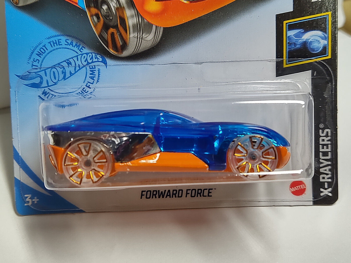 Hot Wheels #128 Mainline X-Raycers Series #3 Forward Force PEGHOOK BENT/CREASED