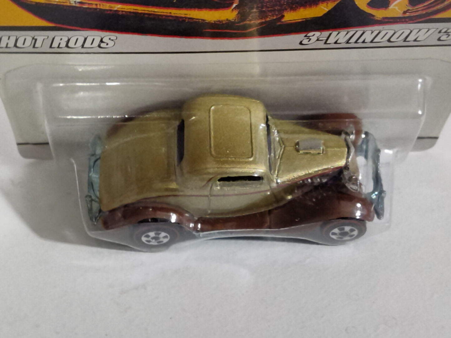 Hot Wheels #M1570 Since '68 Series #2  3-Window '34  PRICE STCKR ON CARD (Loc U