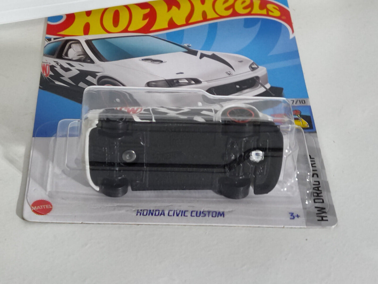 Hot Wheels #172 Drag Strip Series #7 Honda Civic Custom  (Loc Q)