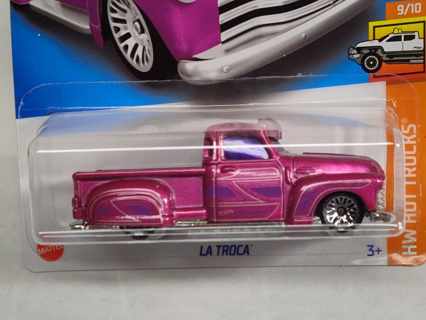 Hot Wheels #116 Mainline Hot Trucks Series #9 La Trocha (PURPLE)