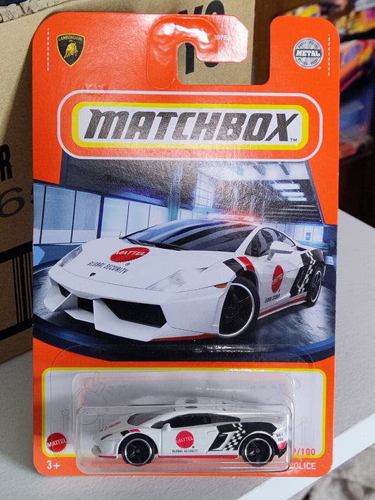 Matchbox #069 Lamborghini Gallardo Police  (Loc L)