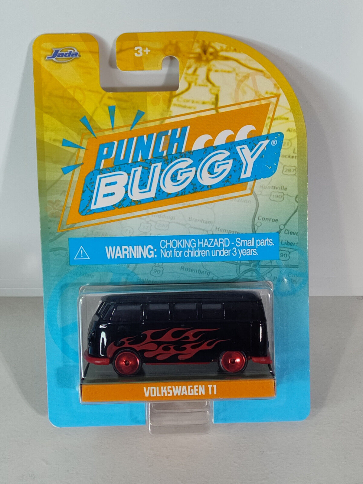 JADA Majorette Slug Bug/ Punch Buggies Series Volkswagen T1 Bus STKR GLUE RESIDU