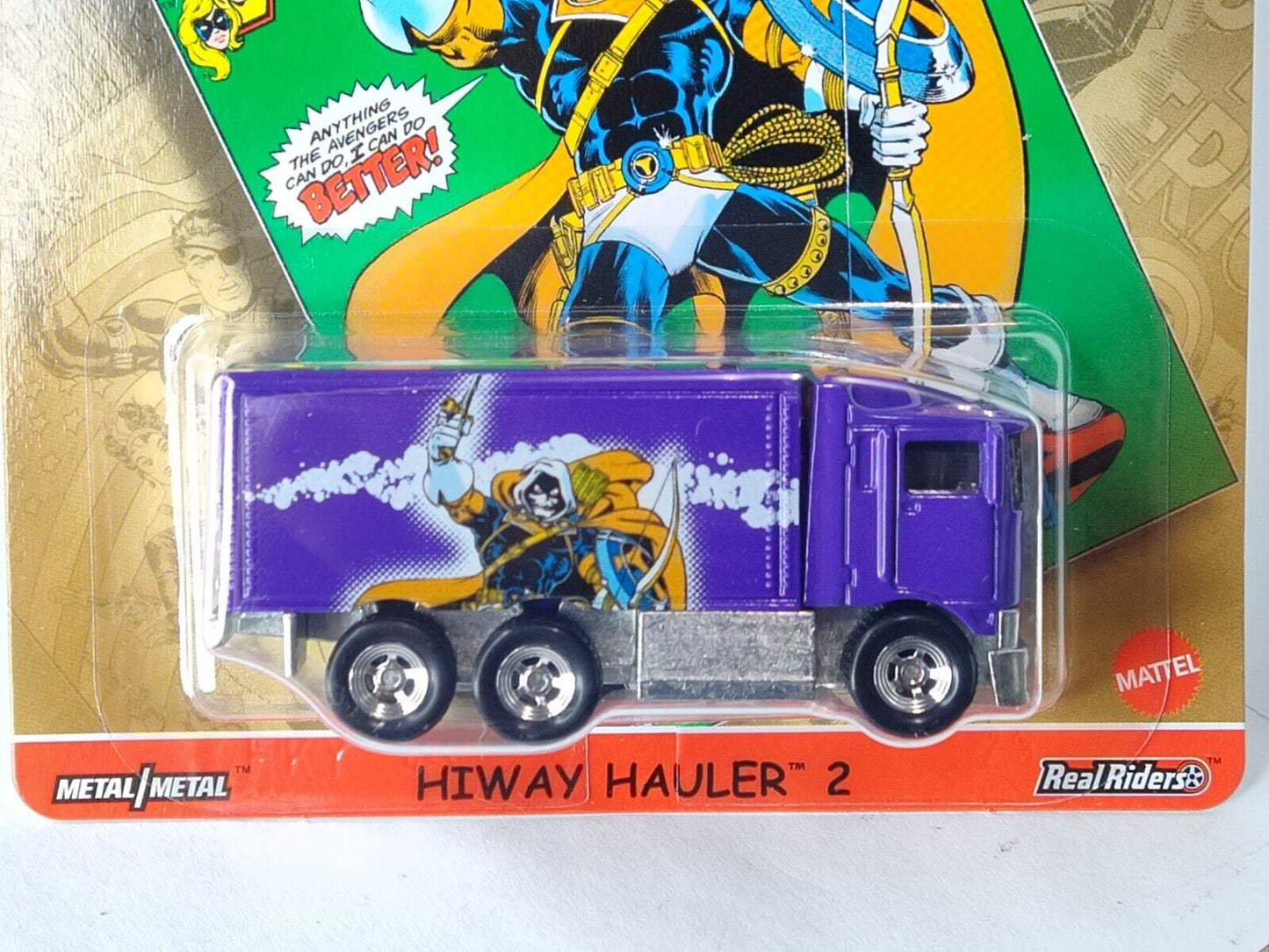 Hot Wheels GRL40  Premium Pop Culture Marvel Series #4 Hiway Hauler 2