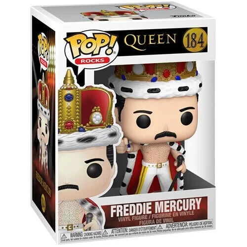 Funko Pop ROCKS #184 QUEEN Freddie Mercury