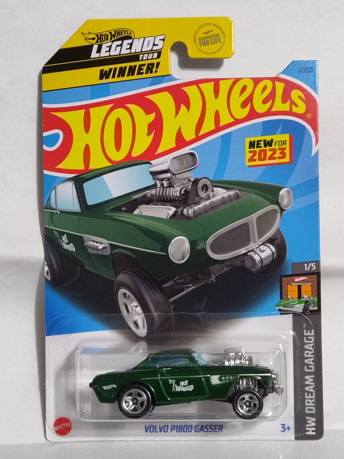 Hot Wheels #001 Dream Garage Series #1 Volvo P1800 Gasser  (Loc X)