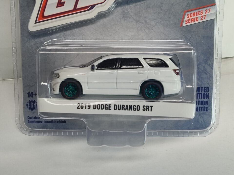 Greenlight GL Muscle Series 2019 Dodge Durango SRT CHASE GREEN MACHINE 1:64 WEAR