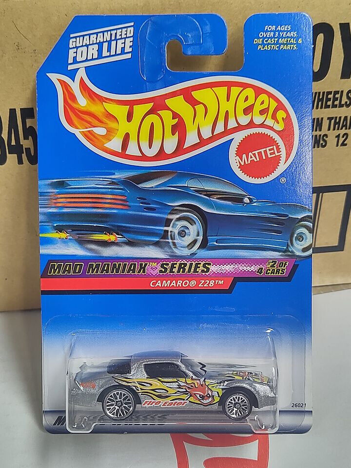 Hot Wheels 2000 #018 Mad Maniax Series #2 Camaro Z28 (Loc-A)