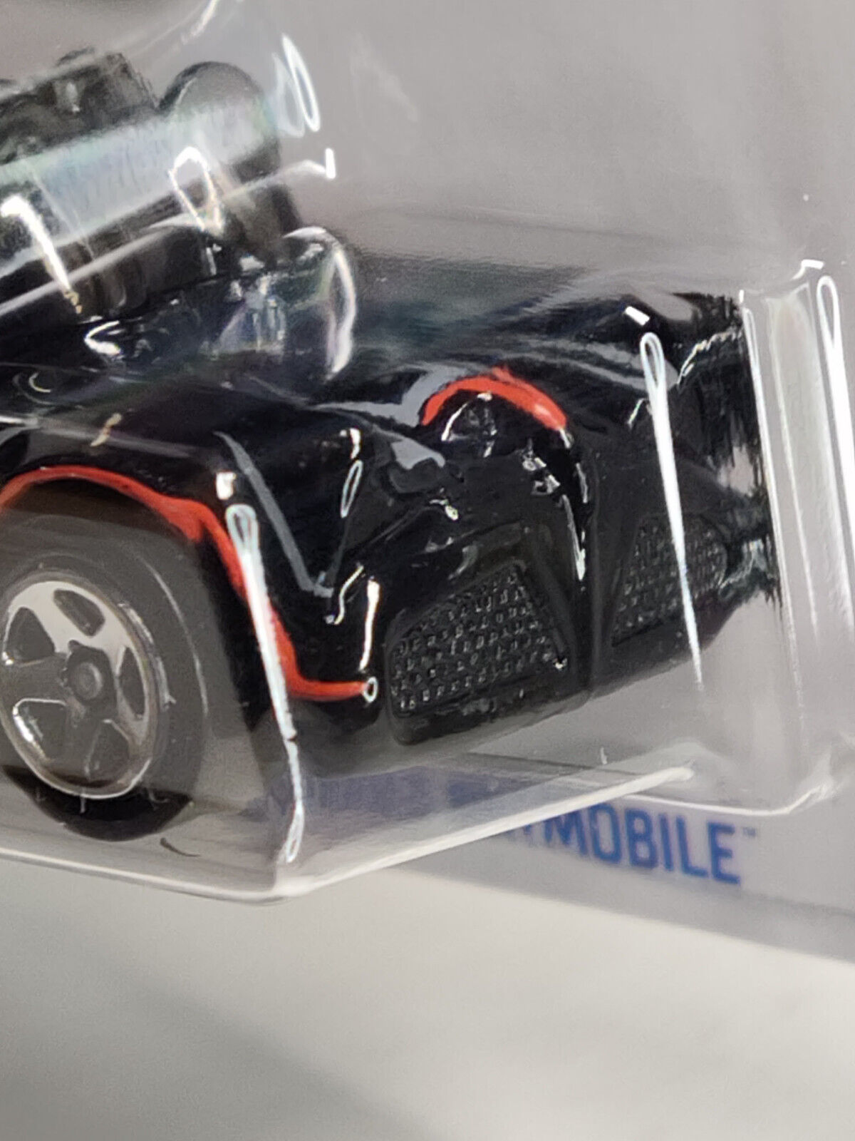 Hot Wheels #078 Batman Series #3 Classic TV Series Batmobile(BLK)CRD CREA(Loc R)